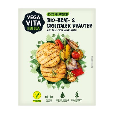 Bild von Vegavita Bio Brat- & Grilltaler Kräuter