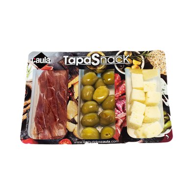 Bild von Tapas Schinken Olive Käse