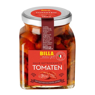 Image of BILLA Halb Getrocknete Tomaten