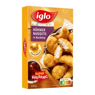 Bild von Iglo Hühner Nuggets in Backteig