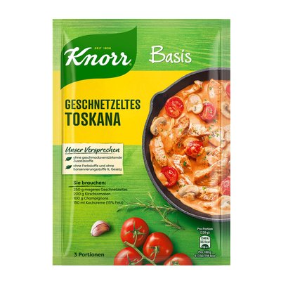 Bild von Knorr Basis für Geschnetzeltes Toskana