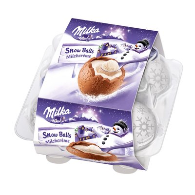 Bild von Milka Snowballs Milchcreme