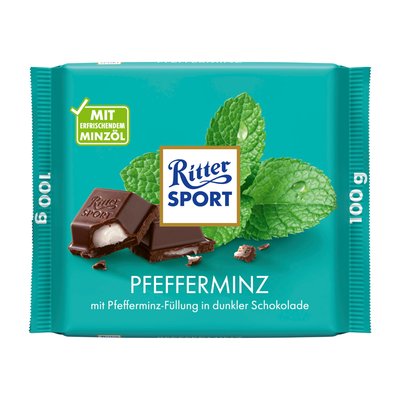 Bild von Ritter Sport Pfefferminz