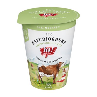 Bild von Ja! Natürlich laktosefreies Joghurt 1%