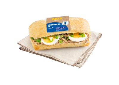 Bild von BILLA Ciabatta Thunfisch und Ei