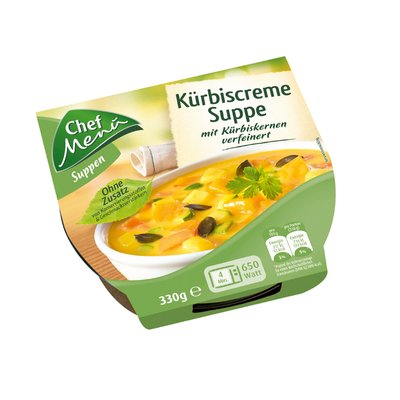 Bild von Chef Menü Kürbiscremesuppe