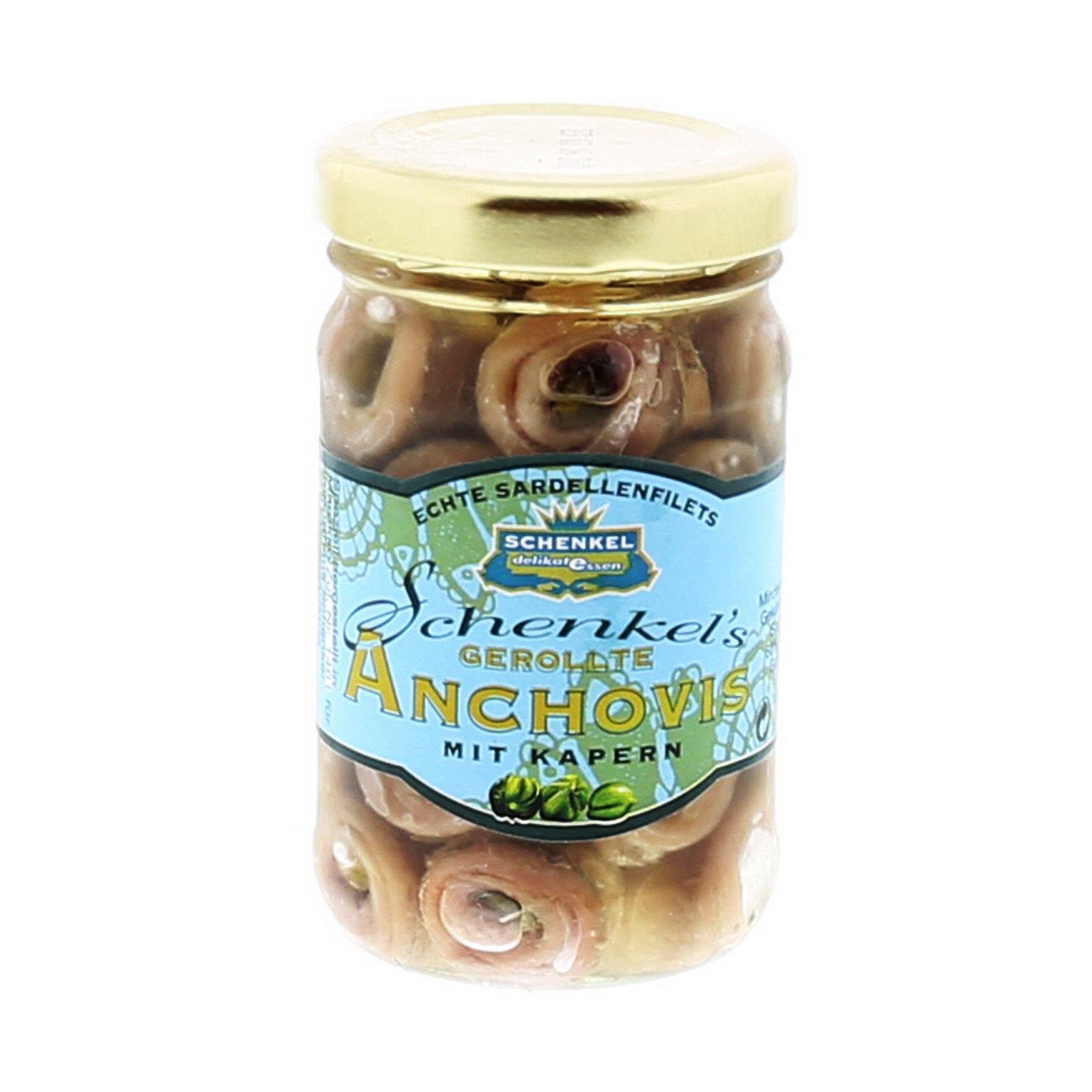 Schenkel Anchovis mit Kapern in Olivenöl | BILLA Online Shop Schenkel Anchovis mit Kapern in Olivenöl | BILLA Online Shop