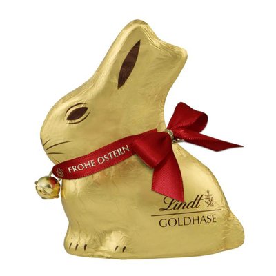 Bild von Lindt Goldhase Vollmilch mit Botschaft