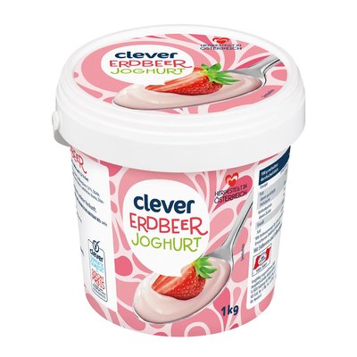 Bild von Clever Erdbeere Joghurt