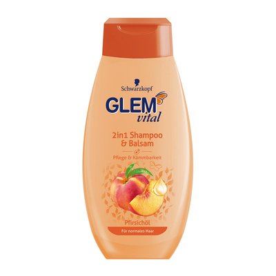 Image of Glem vital 2in1 Shampoo & Balsam Pfirsichöl