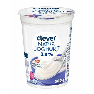 Image of Clever Naturjoghurt 3.6%