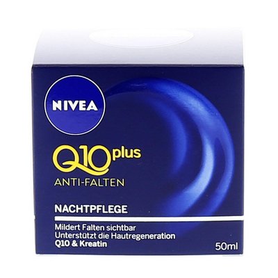 Image of Nivea Visage Nachtpflege Anti Falten mit Q10