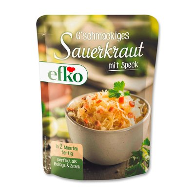 Image of efko Sauerkraut mit Speck