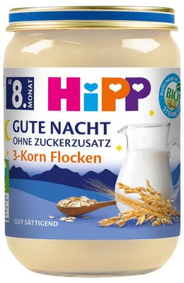Bild von Hipp Gute Nacht Milchreis ohne Zucker