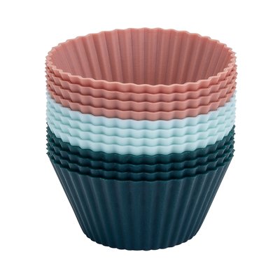 Bild von Dr. Oetker Silikon-Muffinförmchen bunt