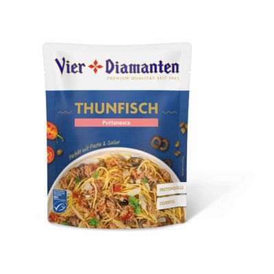 Image of 4 Diamanten Thunfisch Puttanesca