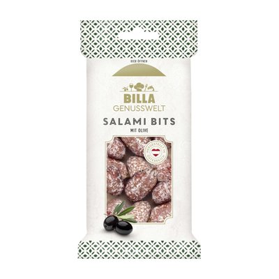 Bild von BILLA Genusswelt Salami Bits Olive