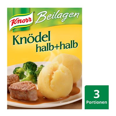 Bild von Knorr Knödel Halb+Halb im Kochbeuteln