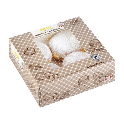 Bild von BILLA Nougatkrapfen 4er