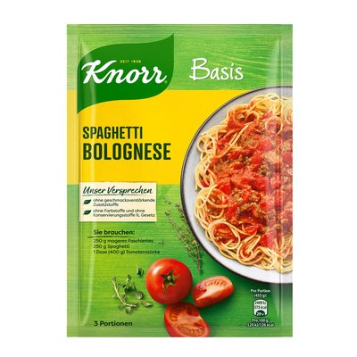 Bild von Knorr Basis für Spaghetti Bolognese
