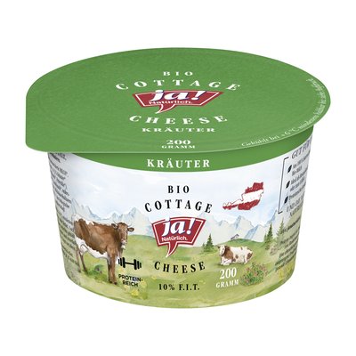 Image of Ja! Natürlich Cottage Cheese Kräuter 10%