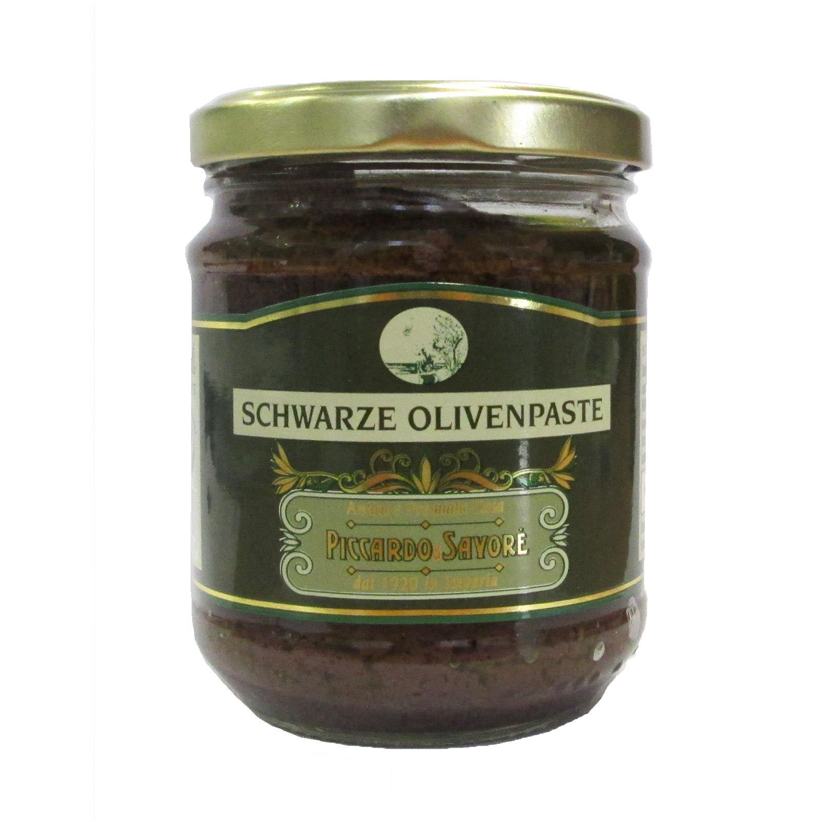 Piccardo &amp; Savore Schwarze Olivenpaste | BILLA Online Shop