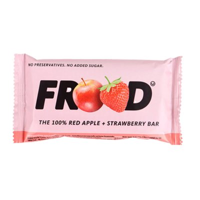 Bild von FROOD Riegel Red Apple Strawberry