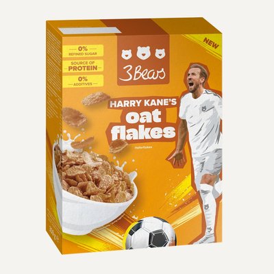 Bild von 3Bears Zerealien Harry Kane's Oat Flakes