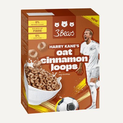 Bild von 3Bears Zerealien Harry Kane's Oat Cinnamon Loops