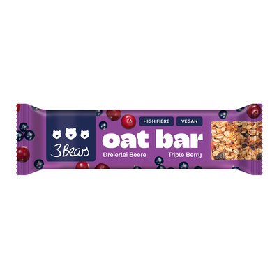 Bild von 3Bears Riegel Oat Bar Dreierlei Beere