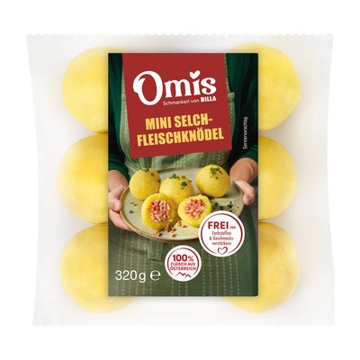 Bild von Omis Schmankerl Mini Selchfleischknödel