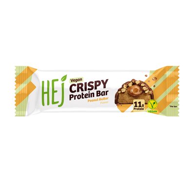 Bild von Hej Riegel Vegan Crispy Proteinbar Peanutbutter