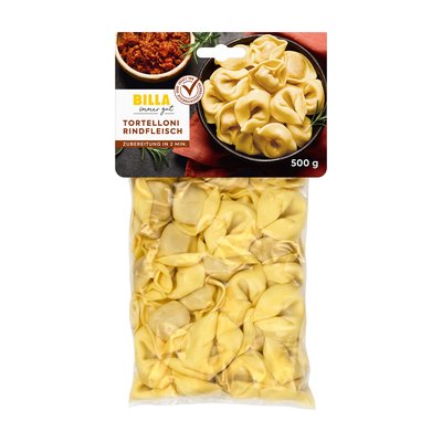 Bild von Billa Tortelloni Rindfleisch