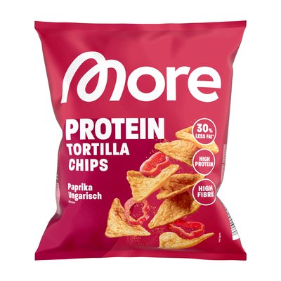 Bild von More Protein Tortilla Chips Paprika ungarisch