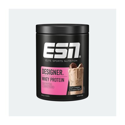 Bild von ESN Designer Whey Dark Cookie & Cream Pulver