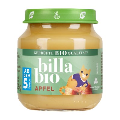 Image of BILLA Bio Gläschen Apfel