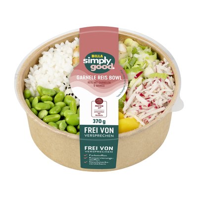 Bild von Simply Good Garnele Reis Bowl