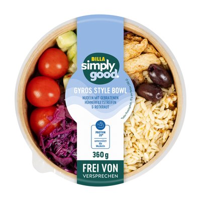 Bild von Simply Good Gyros Style Bowl