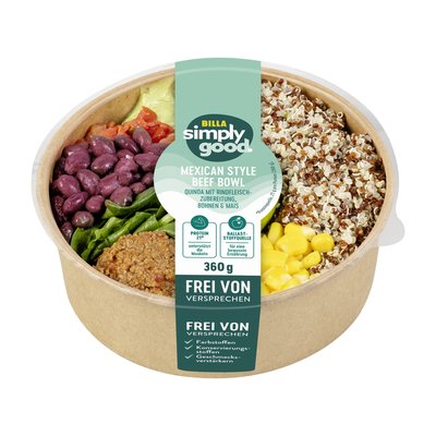 Bild von Simply Good Beef Mexican Bowl