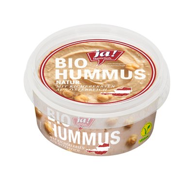 Bild von Ja! Natürlich Hummus Natur