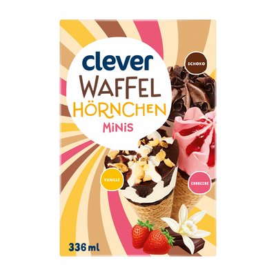 Bild von Clever Waffelhörnchen Minis