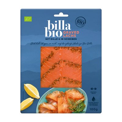 Bild von BILLA Bio Graved Lachs