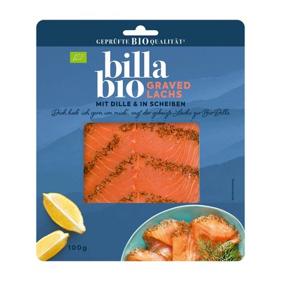 Bild von BILLA Bio Graved Lachs