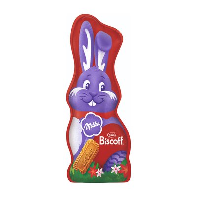 Bild von Milka Schmunzelhase Biscoff