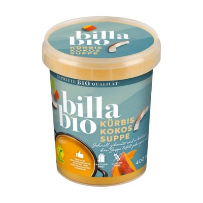 Bild von BILLA Bio Kokos-Kürbissuppe