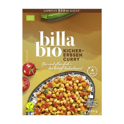 Bild von BILLA Bio Kichererbsen Curry