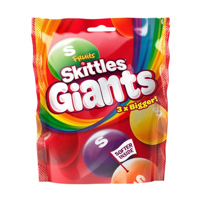 Bild von Skittles Giants Fruit Sour