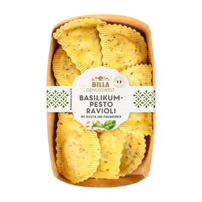 Bild von BILLA Genusswelt Ravioli Basilikum Pinienkerne