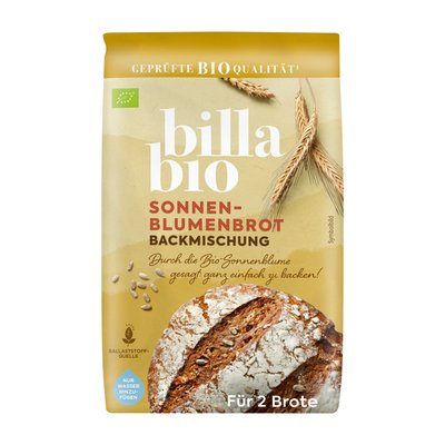 Bild von BILLA Bio Sonnenblumenbrot Backmischung