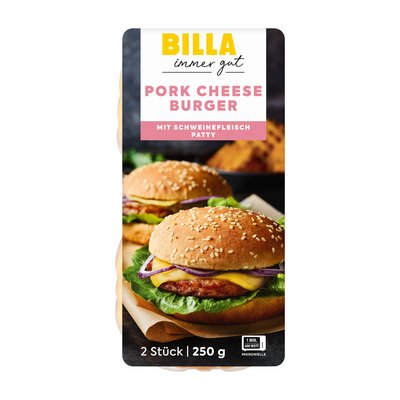 Bild von BILLA Pork Cheeseburger